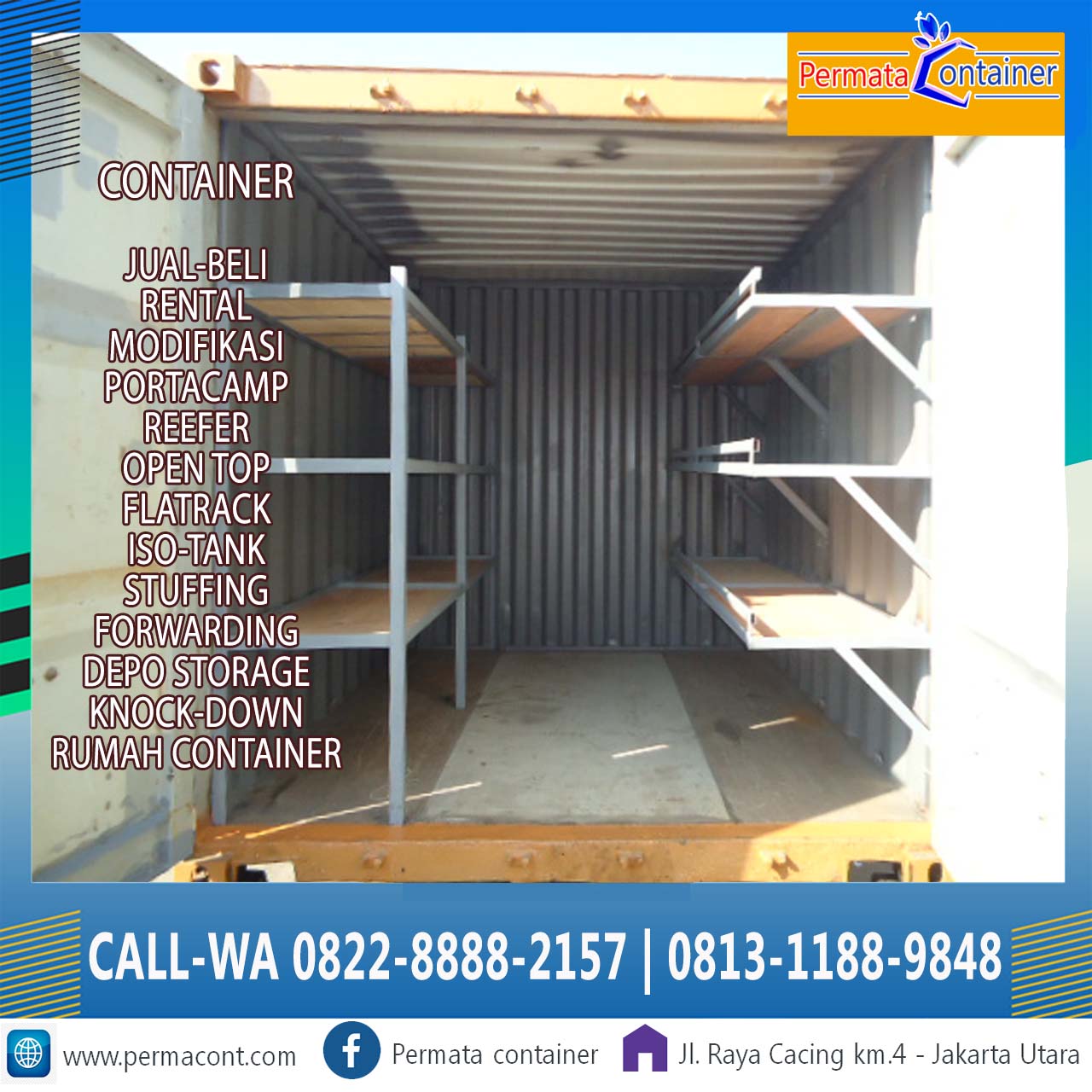 Container Gudang - Jual Container Bekas & Baru | Sewa Container Jakarta